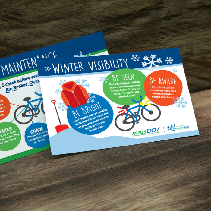 MassDOT Safety Postcards